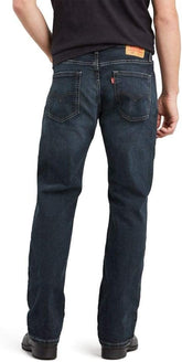 Dark Wash Men's Straight-Fit Jeans